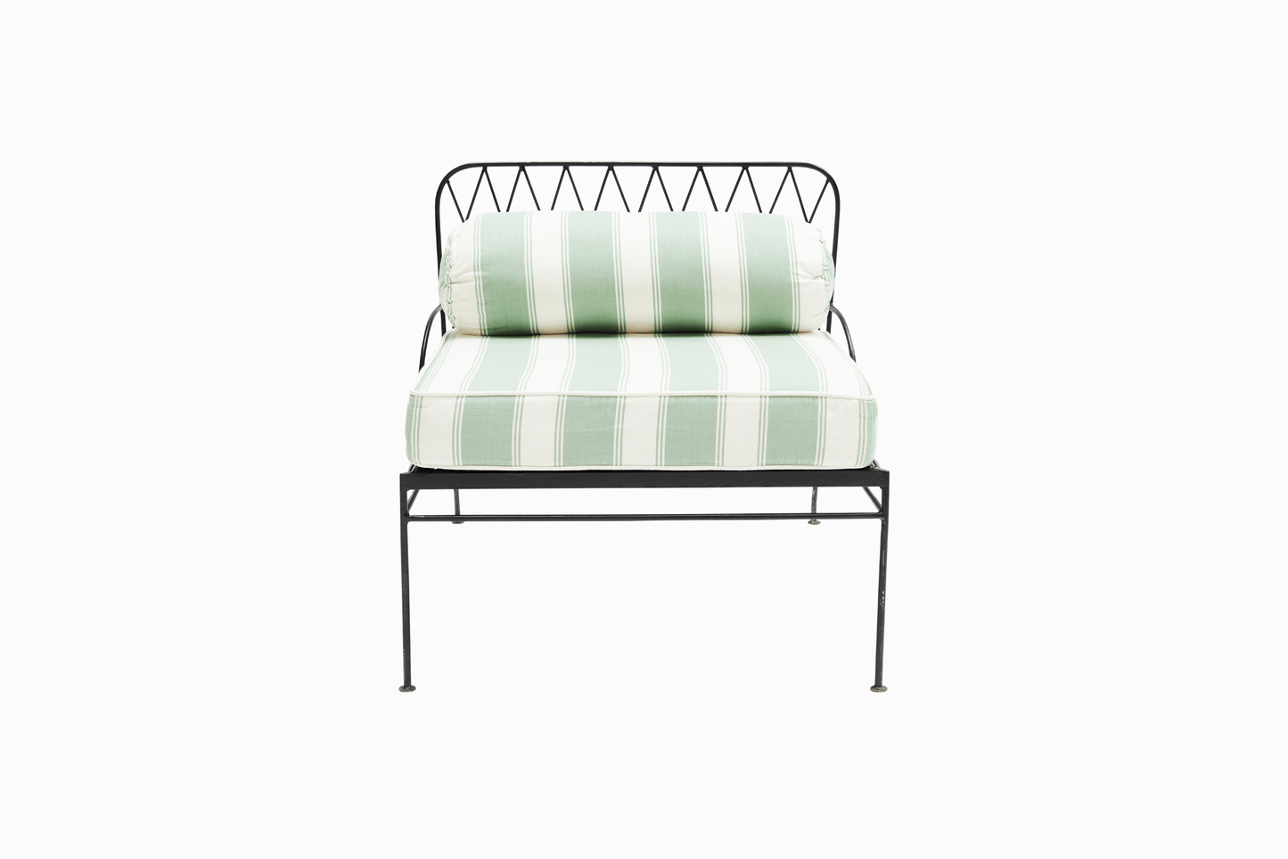PALM SPRINGS CHAIR - GUNMETAL FRAME