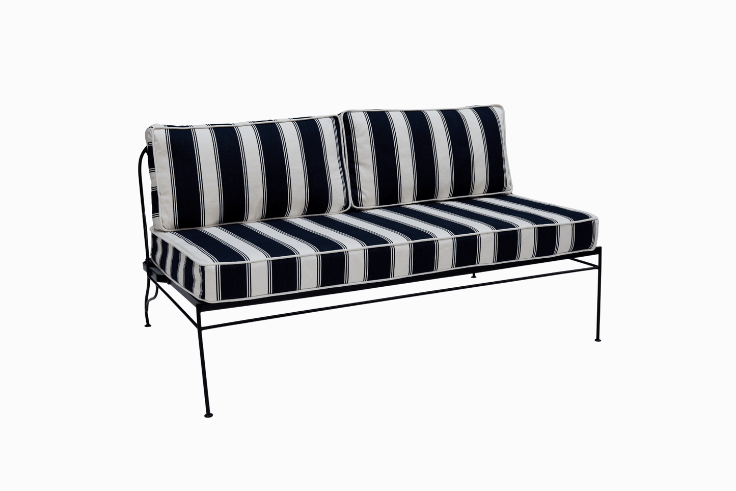 PALM SPRINGS SOFA - GUNMETAL FRAME