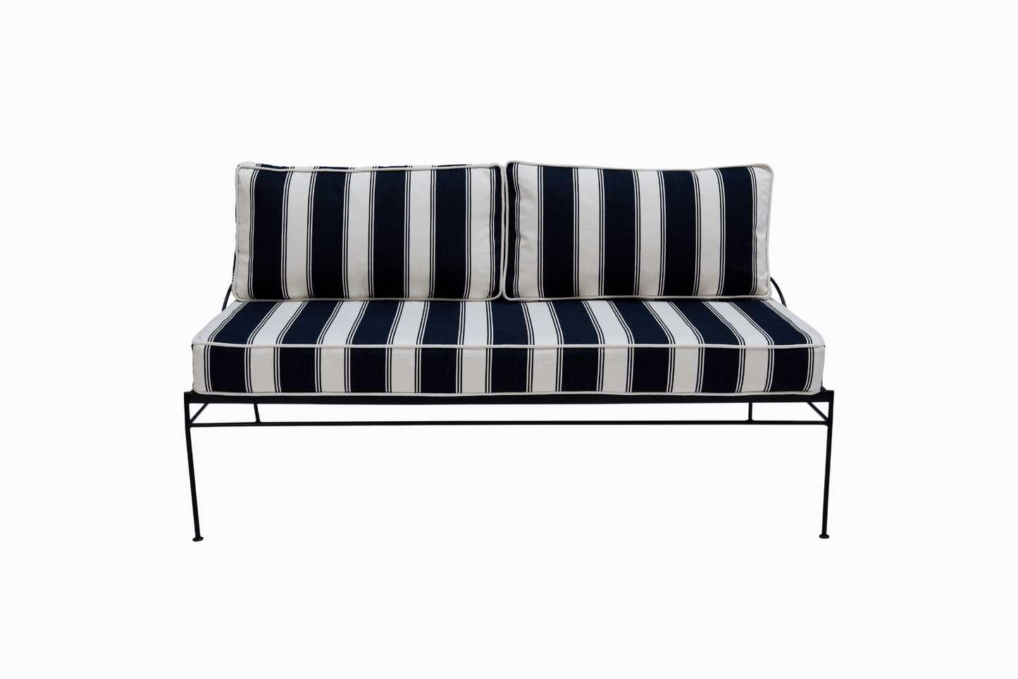 PALM SPRINGS SOFA - GUNMETAL FRAME