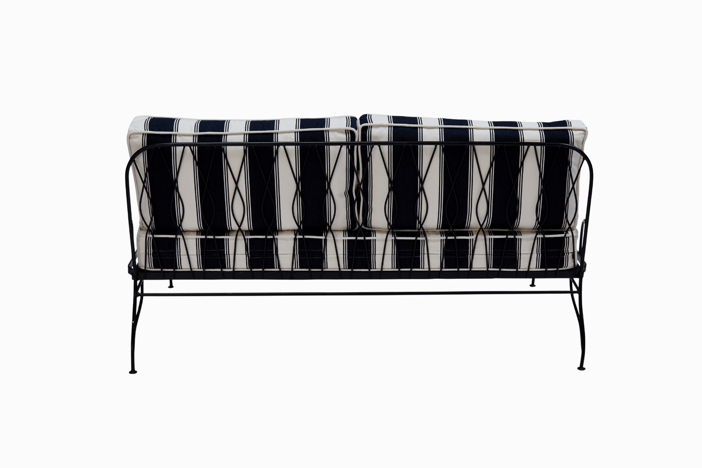 PALM SPRINGS SOFA - GUNMETAL FRAME