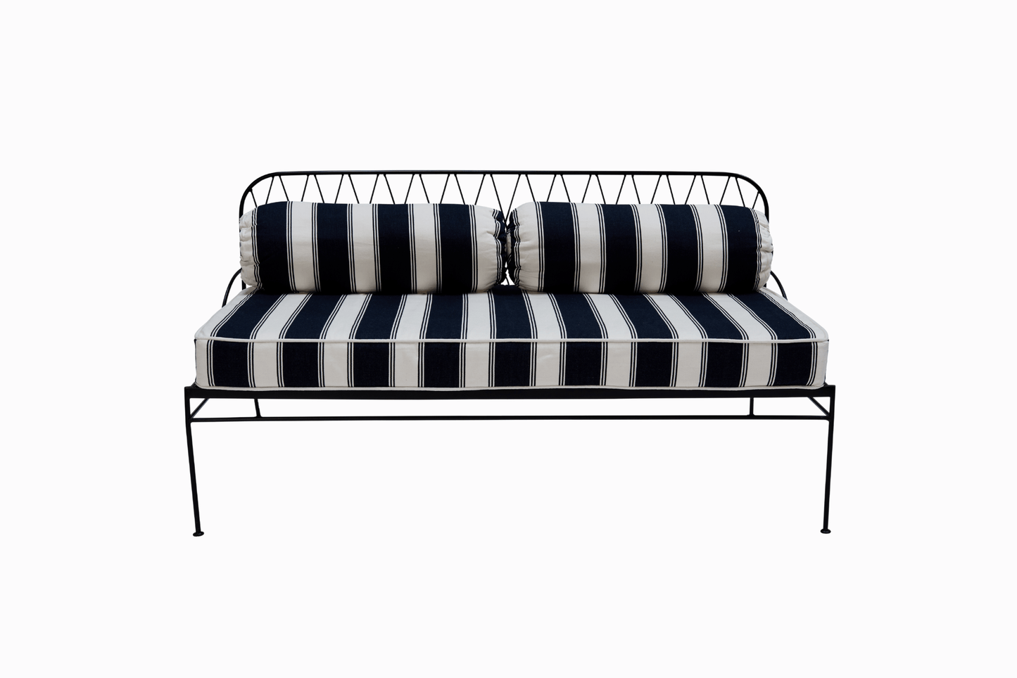 PALM SPRINGS SOFA - GUNMETAL FRAME