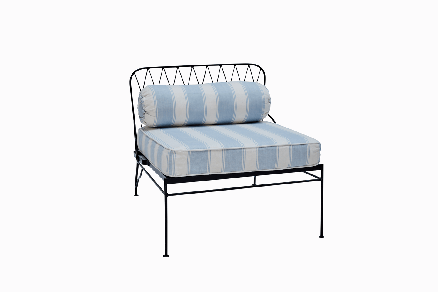 PALM SPRINGS CHAIR - GUNMETAL FRAME