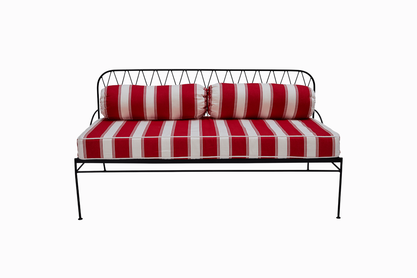 PALM SPRINGS SOFA - GUNMETAL FRAME