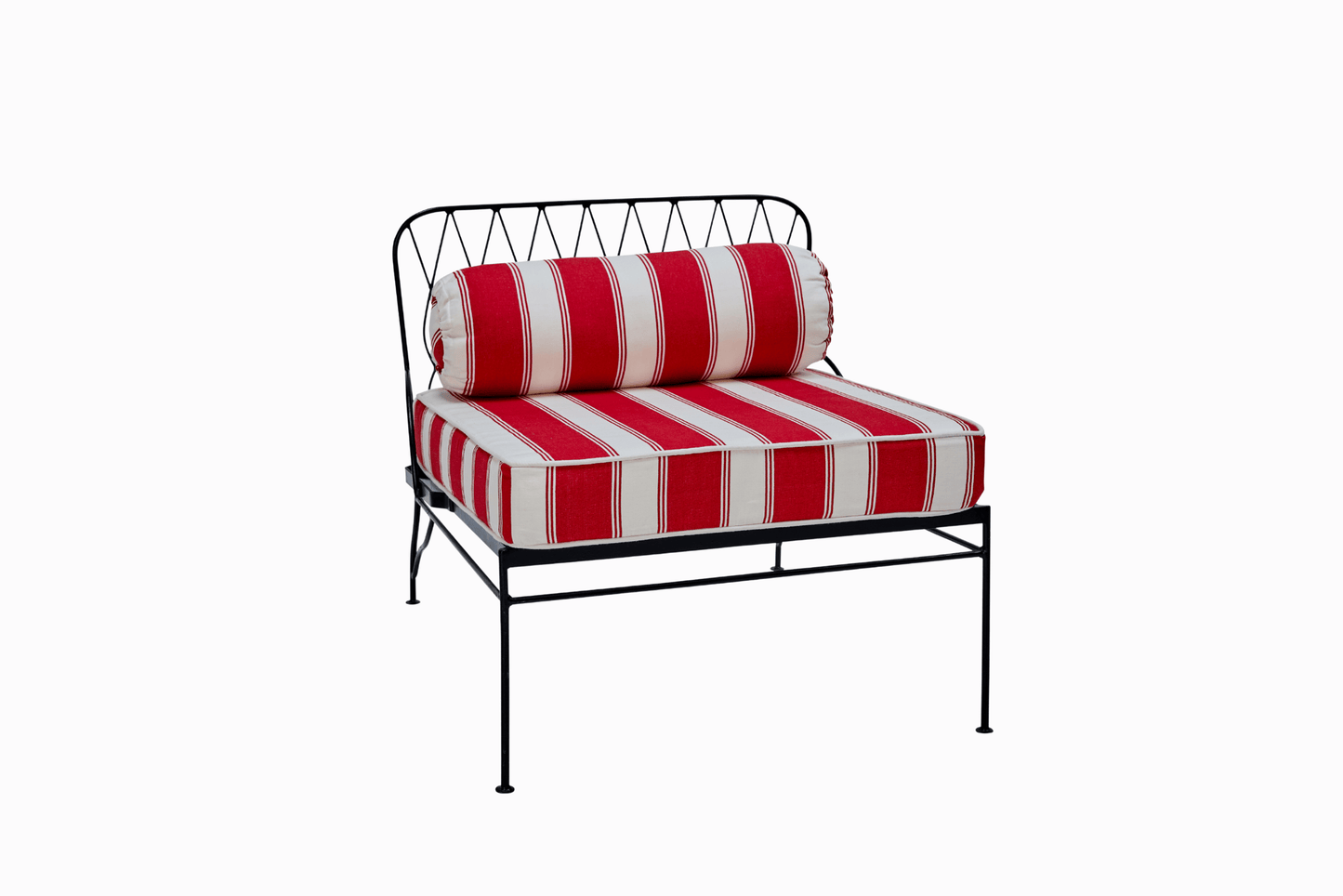 PALM SPRINGS CHAIR - GUNMETAL FRAME