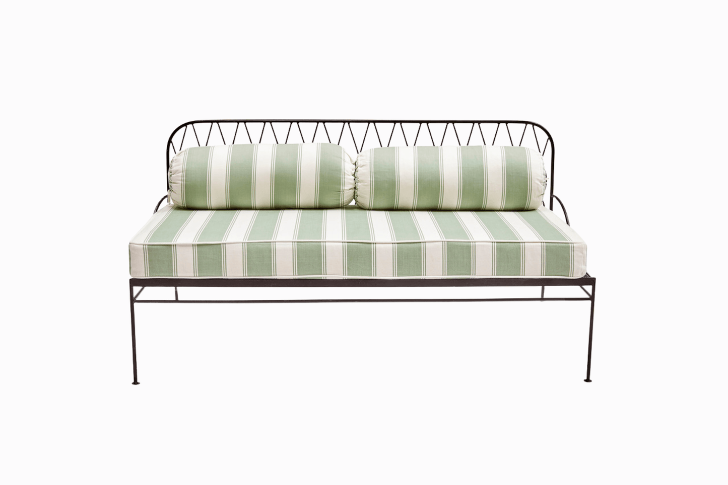 PALM SPRINGS SOFA - GUNMETAL FRAME