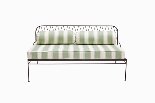 PALM SPRINGS SOFA - GUNMETAL FRAME