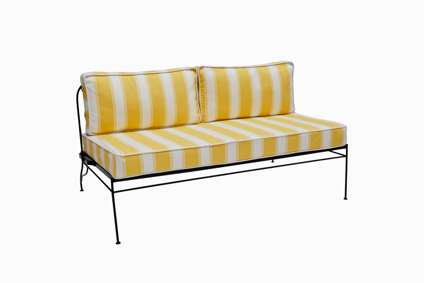 PALM SPRINGS SOFA - GUNMETAL FRAME