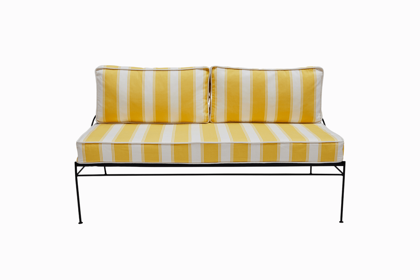 PALM SPRINGS SOFA - GUNMETAL FRAME