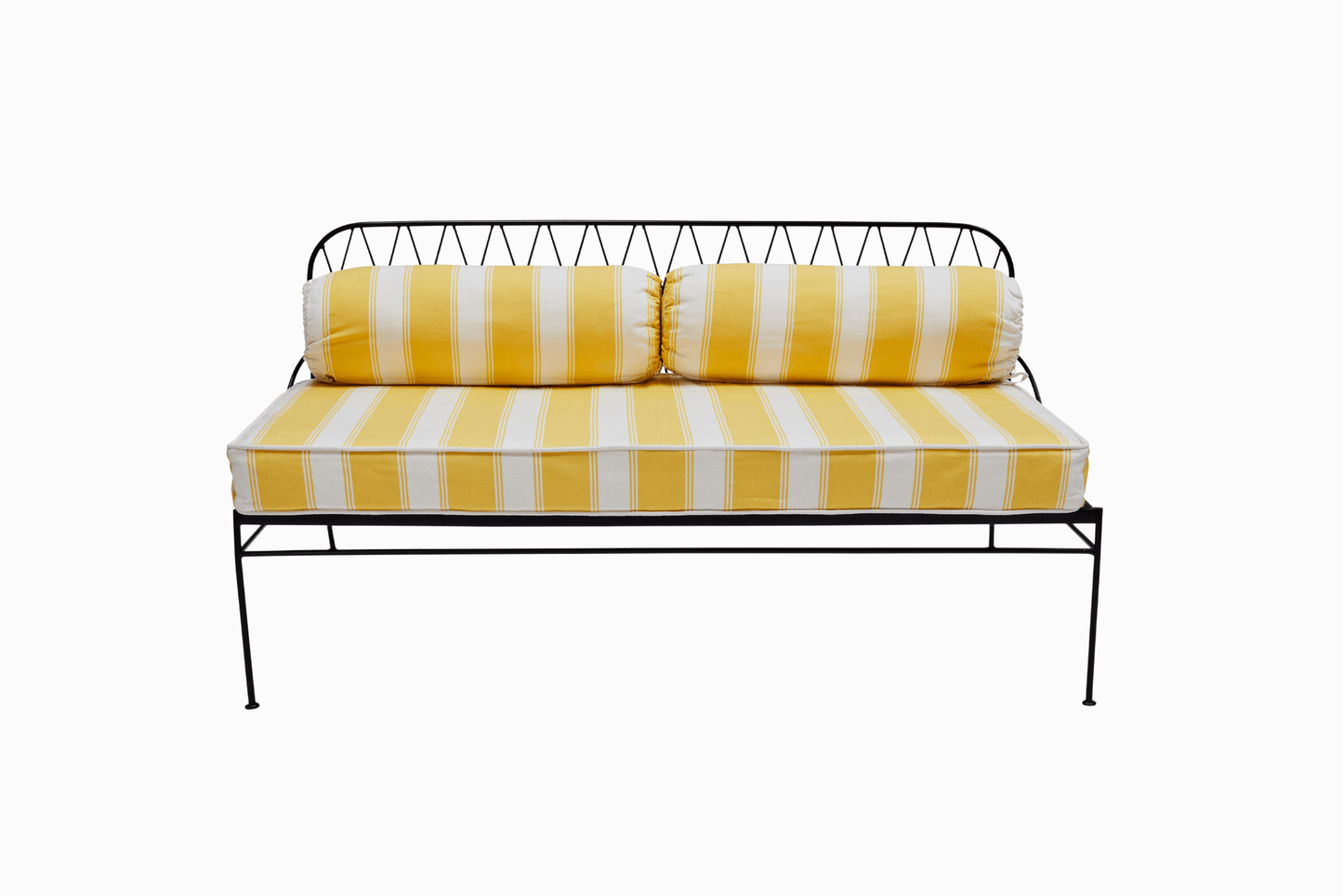 PALM SPRINGS SOFA - GUNMETAL FRAME