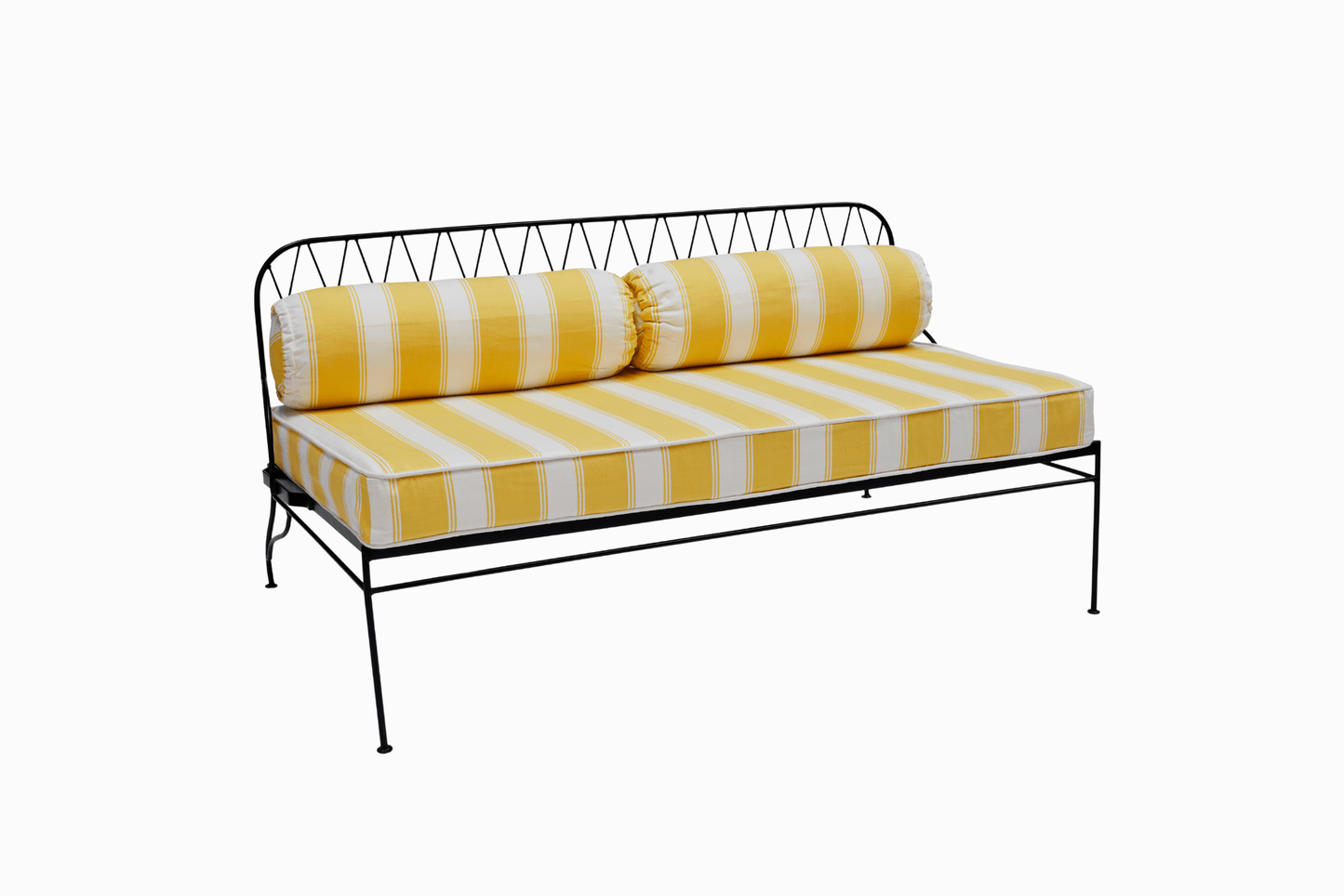 PALM SPRINGS SOFA - GUNMETAL FRAME