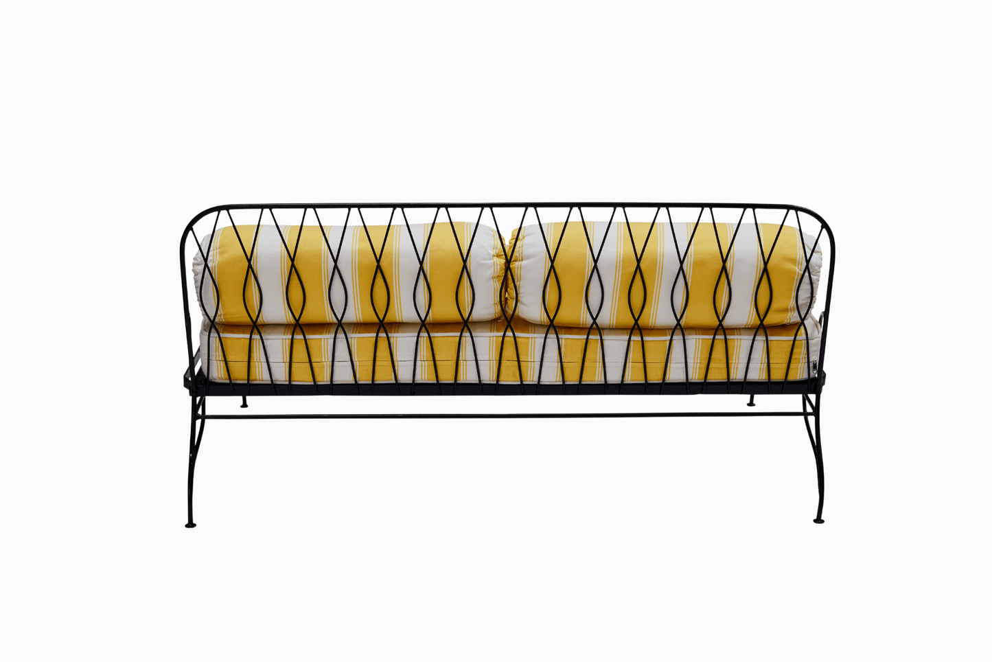 PALM SPRINGS SOFA - GUNMETAL FRAME