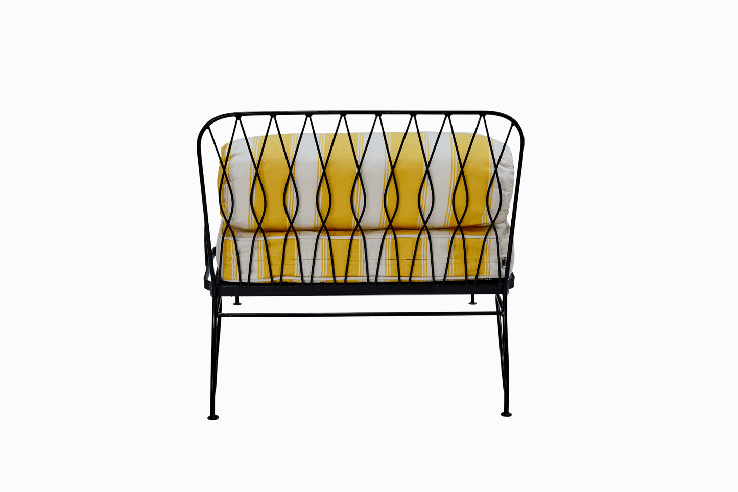 PALM SPRINGS CHAIR - GUNMETAL FRAME