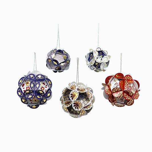 Imari Christmas Baubles