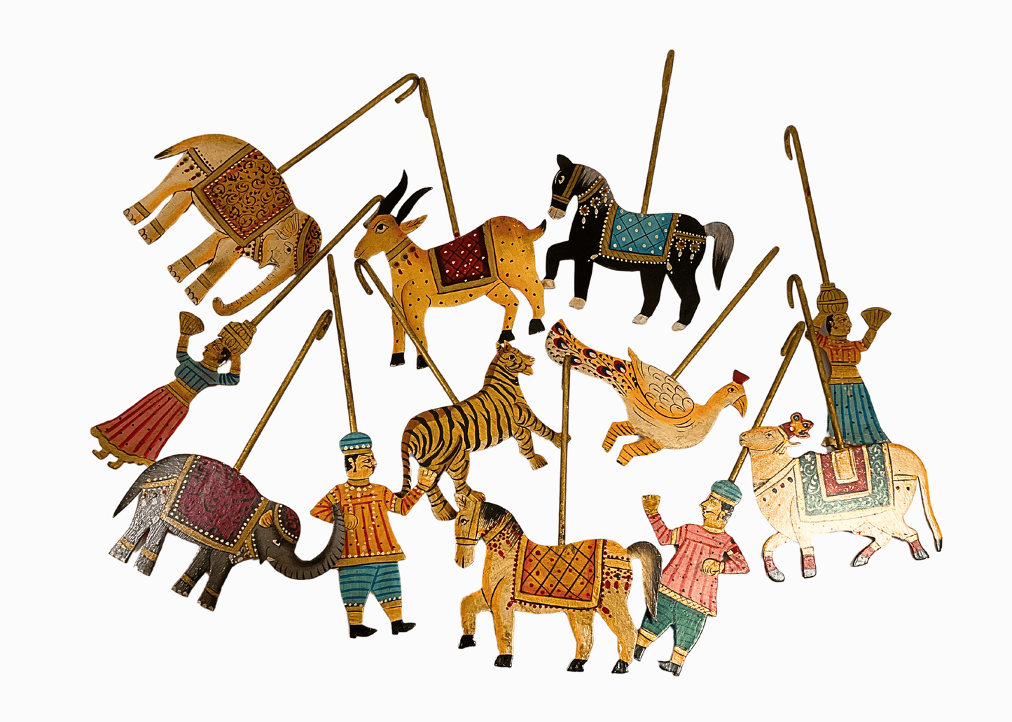 Indian Metal Cutout 5