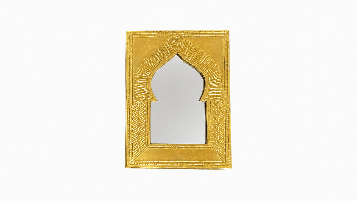 Tooled Moroccan Mirror 2