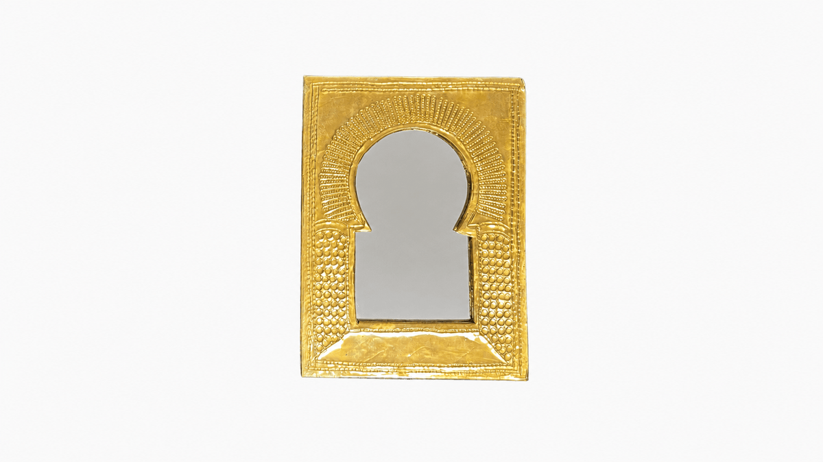 Tooled Moroccan Mirror 1