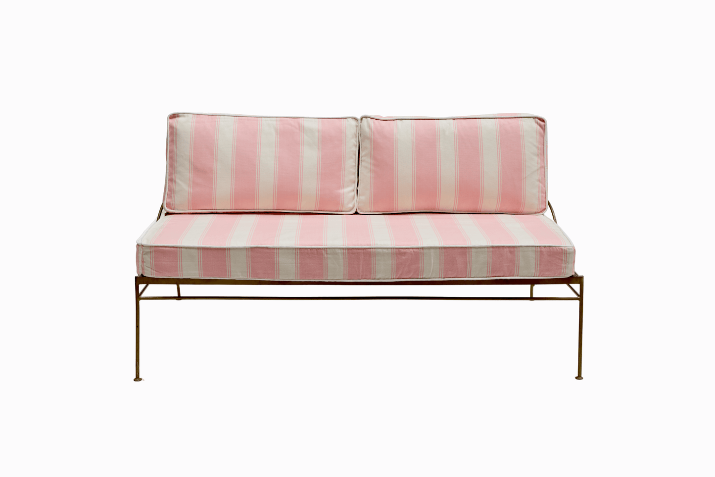 PALM SPRINGS SOFA - GOLD FRAME