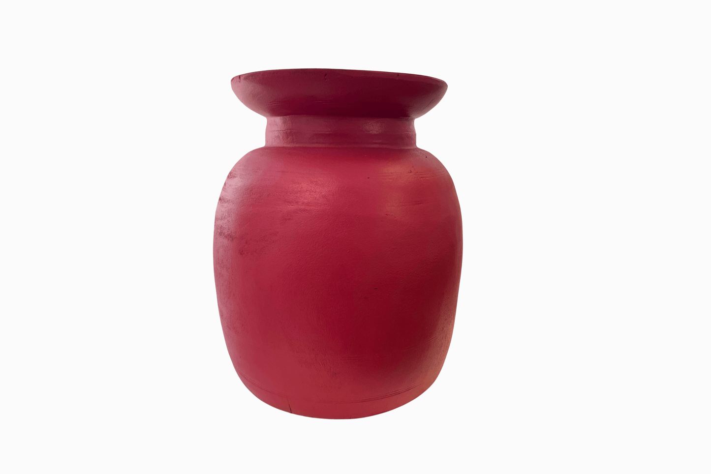 Mango Wood Painted Pot 2
