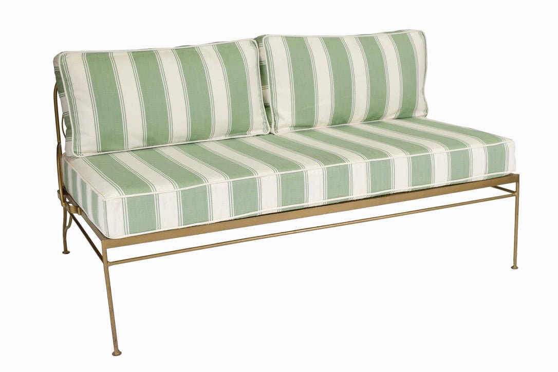 PALM SPRINGS SOFA - GOLD FRAME