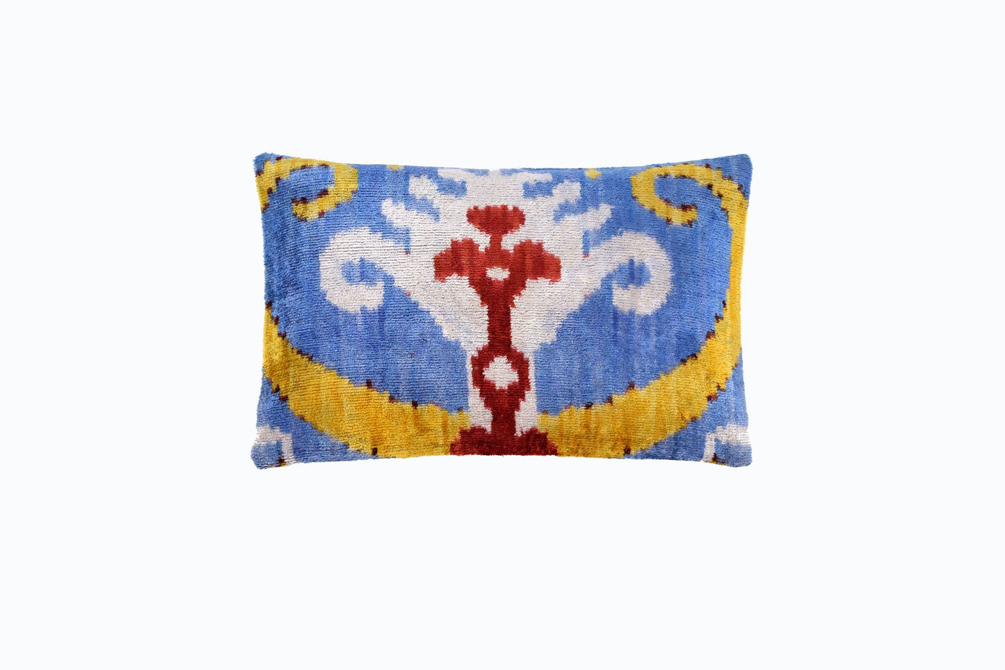 IKAT SILK VELVET CUSHION REF30