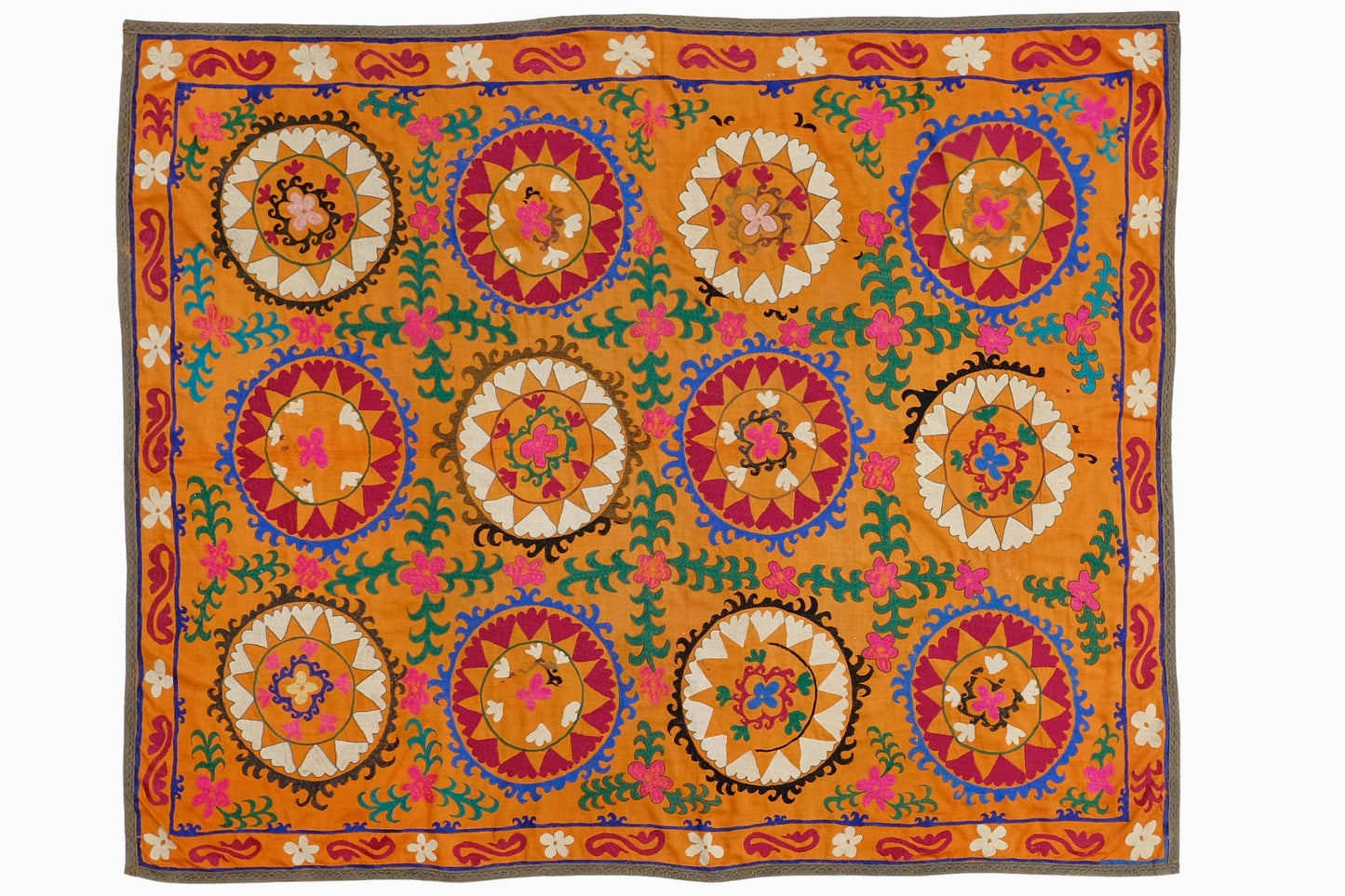 Uzbeki hand emroidered Suzani