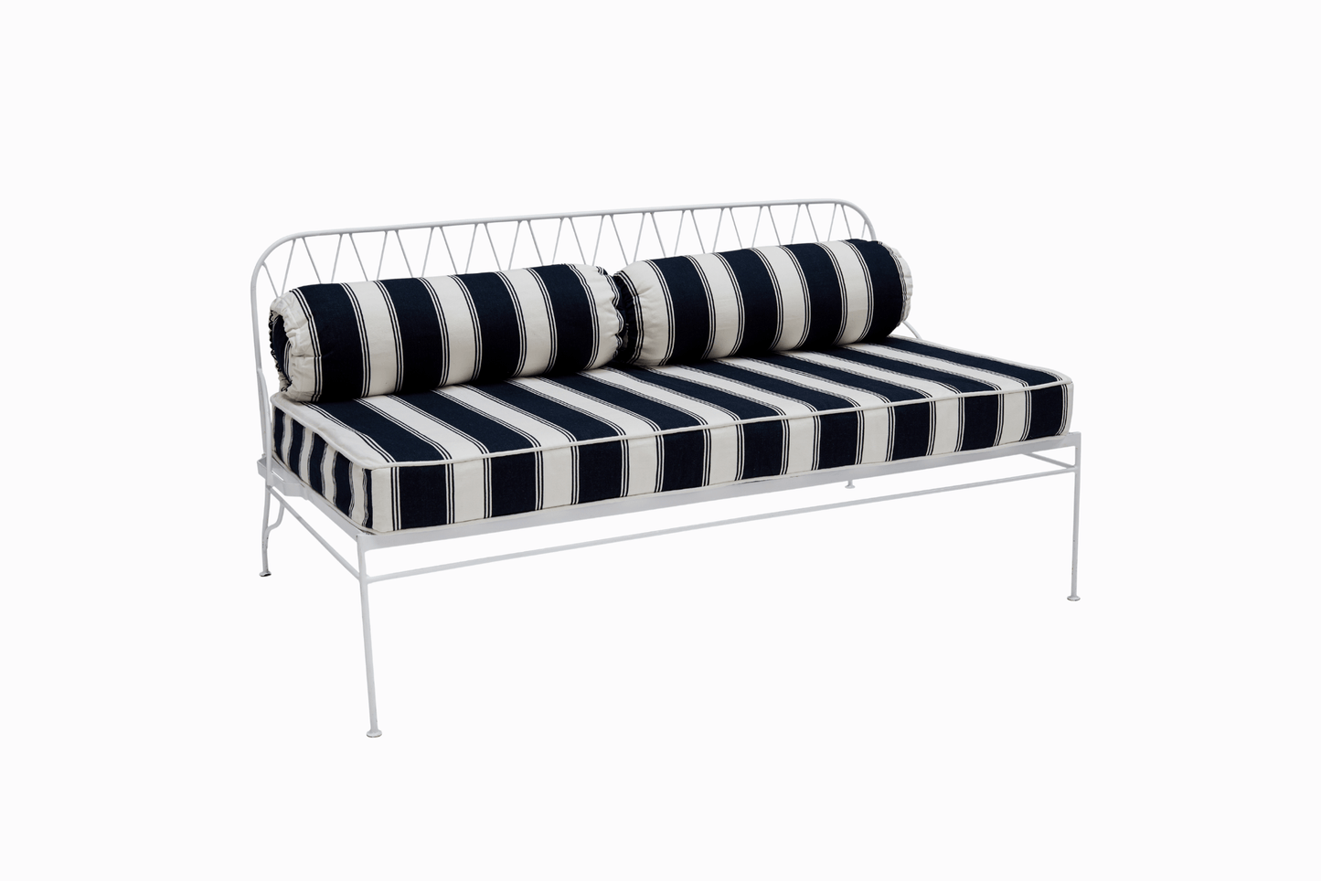 PALM SPRINGS SOFA - WHITE FRAME