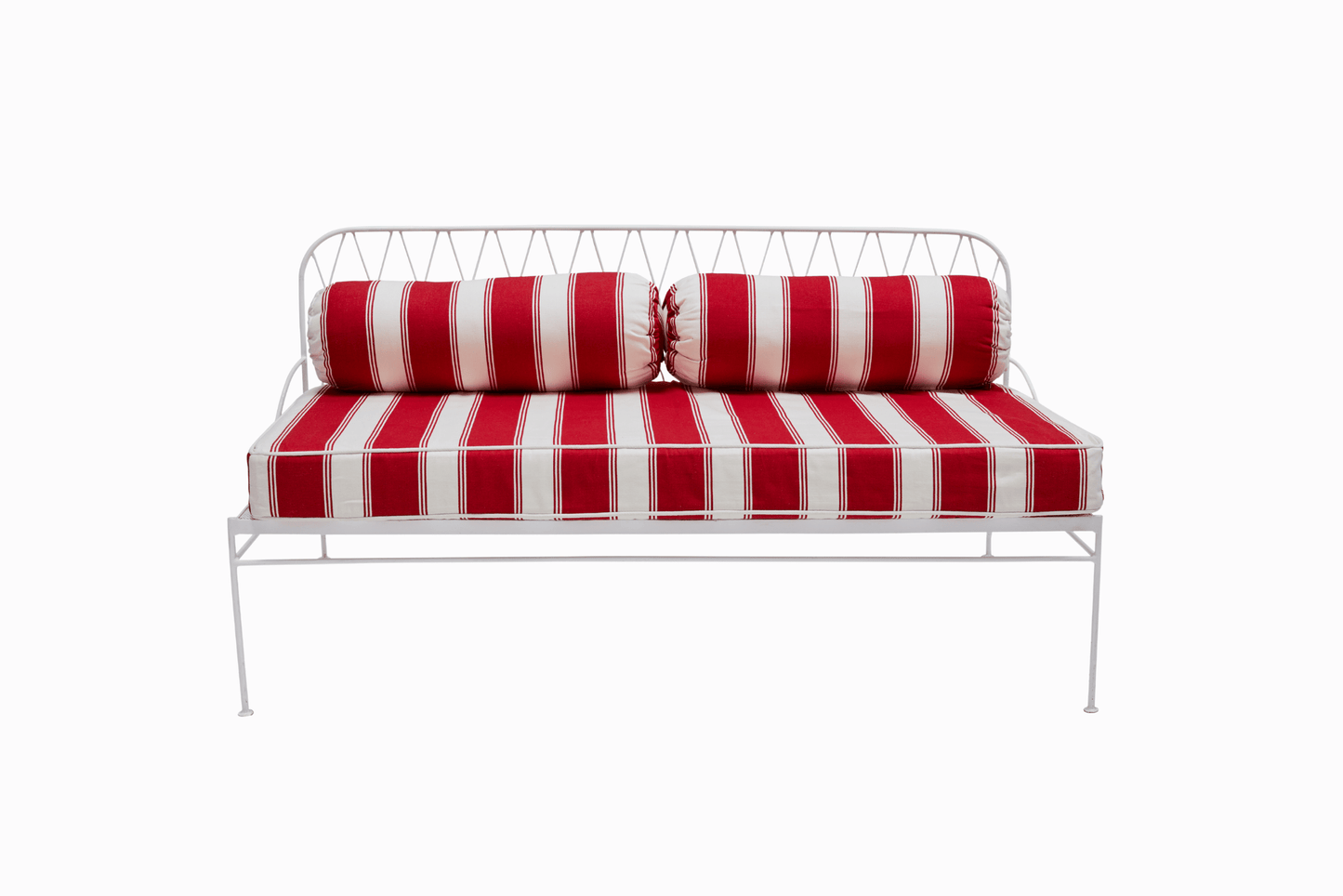 PALM SPRINGS SOFA - WHITE FRAME