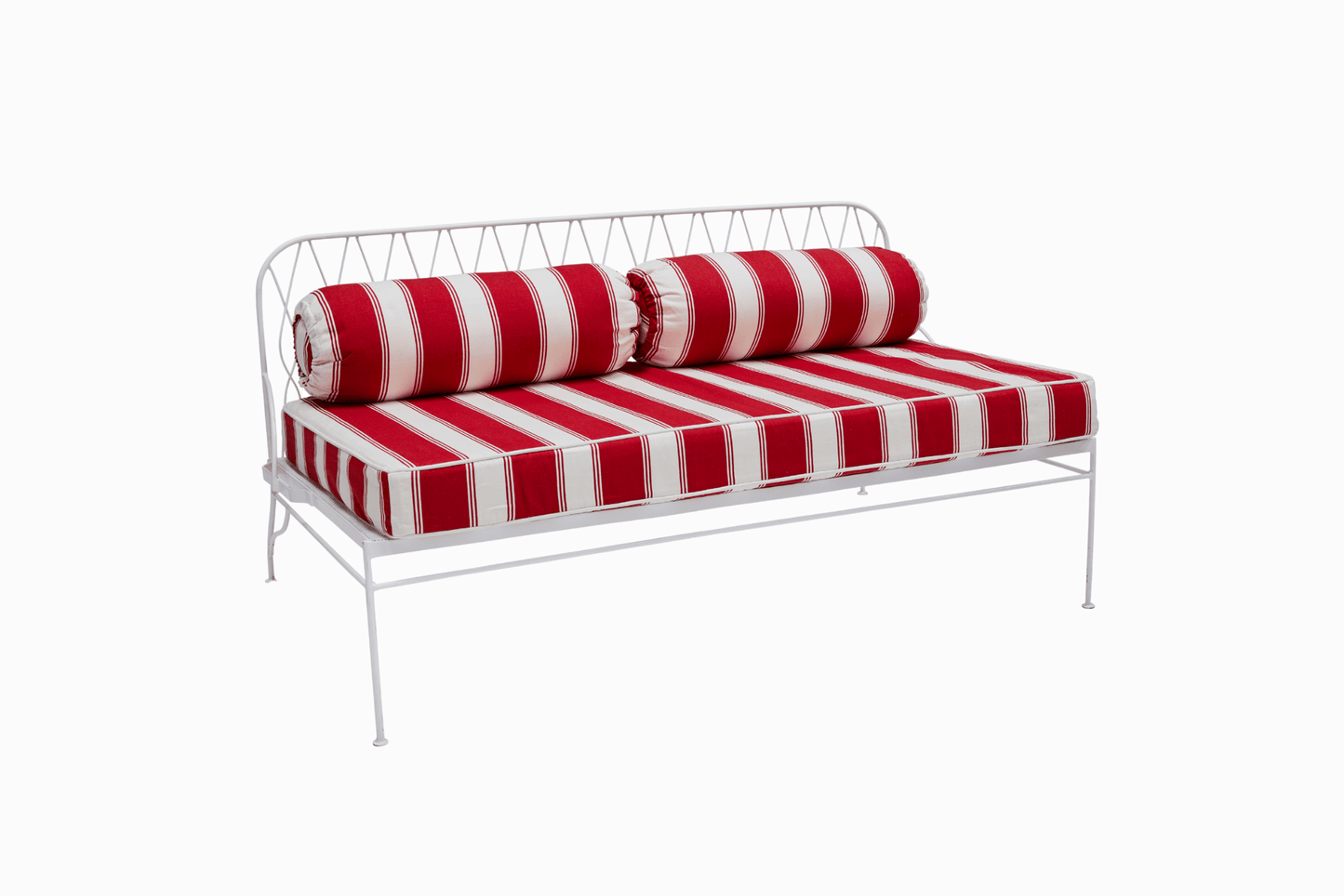 PALM SPRINGS SOFA - WHITE FRAME