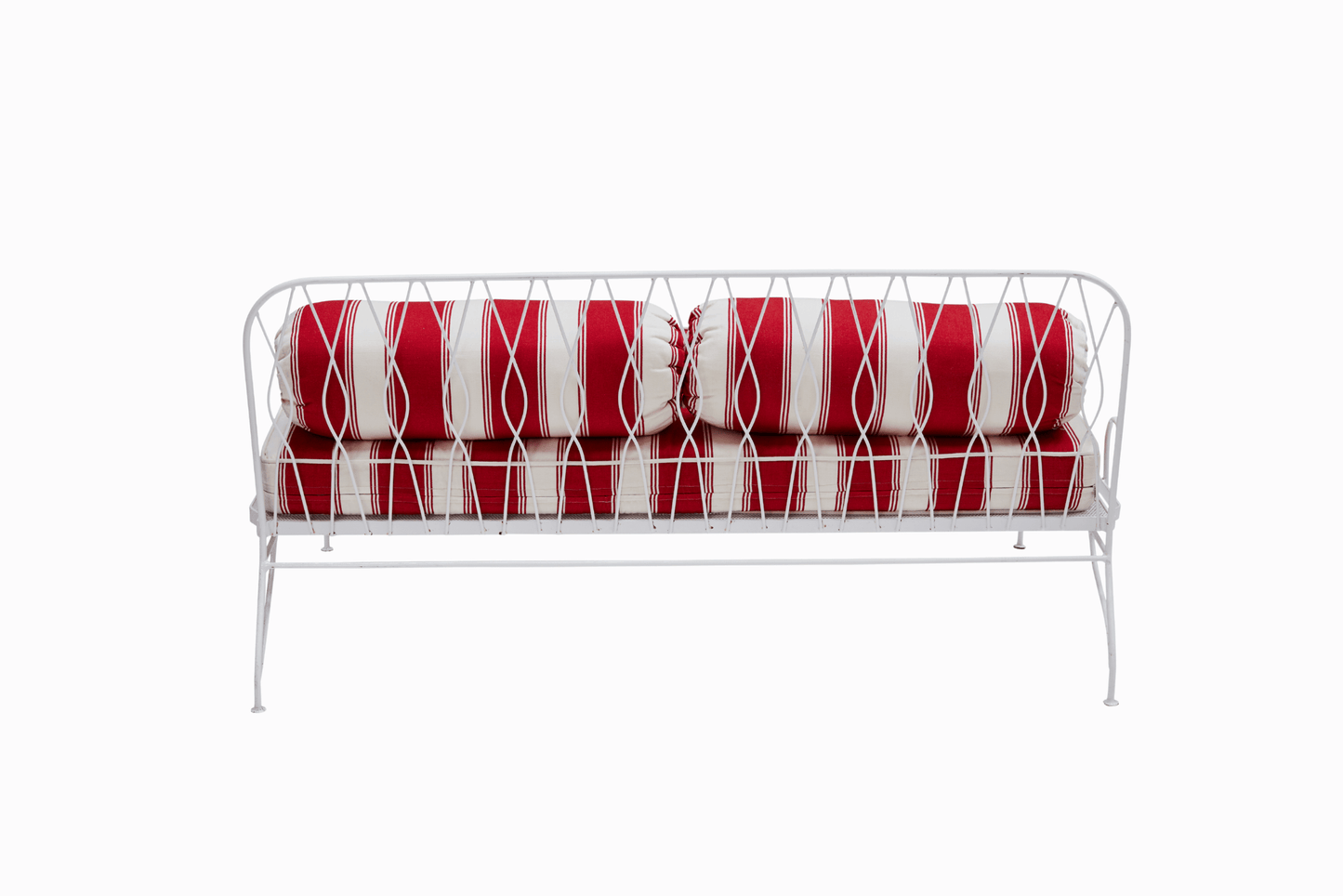 PALM SPRINGS SOFA - WHITE FRAME
