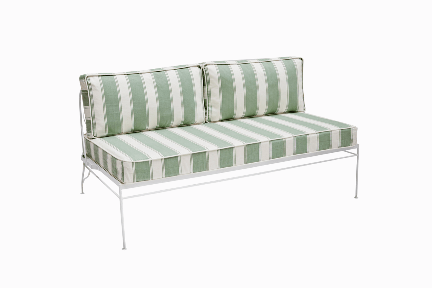 PALM SPRINGS SOFA - WHITE FRAME