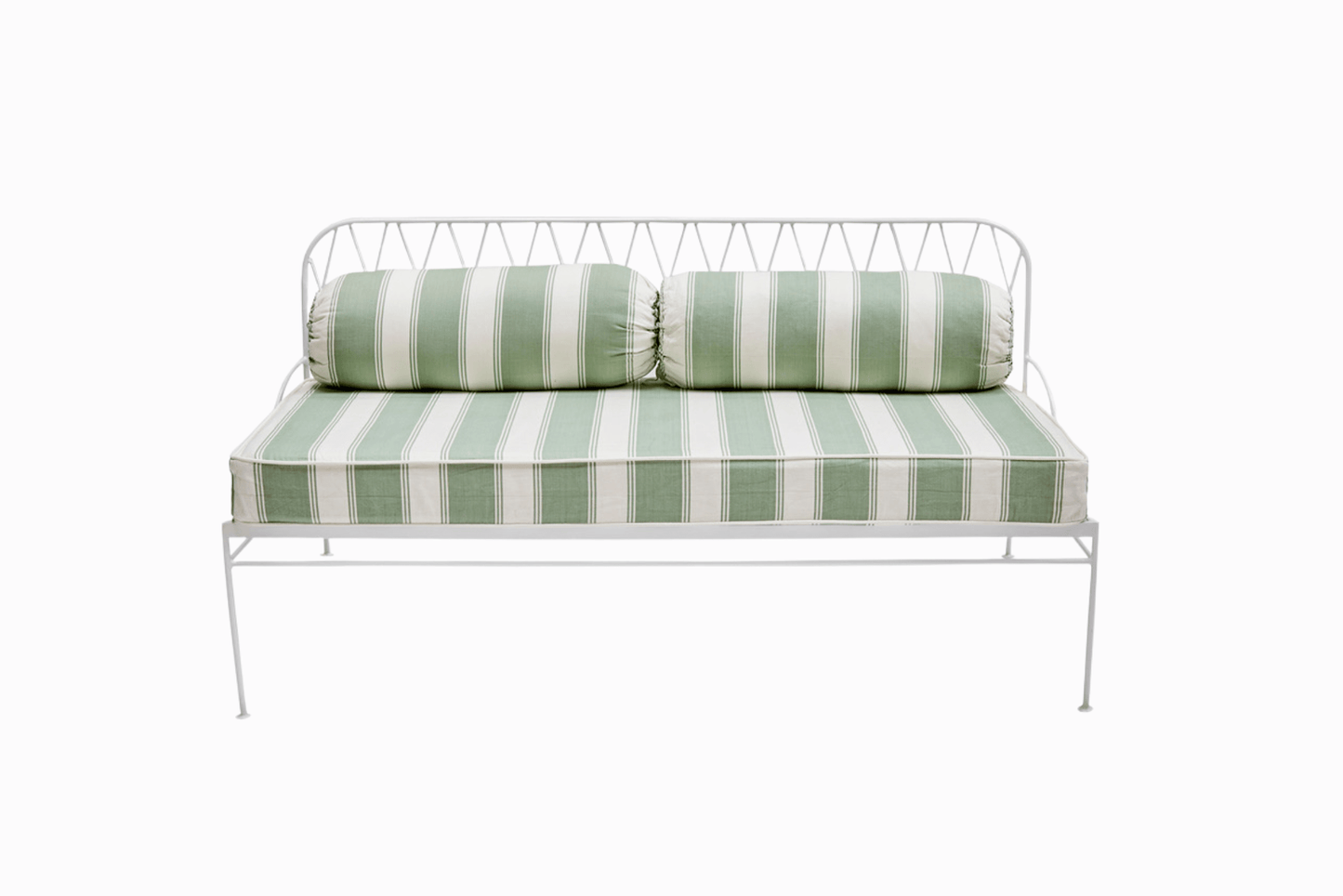 PALM SPRINGS SOFA - WHITE FRAME