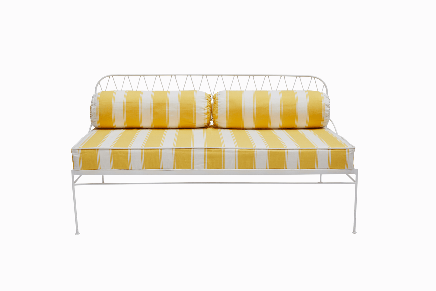 PALM SPRINGS SOFA - WHITE FRAME
