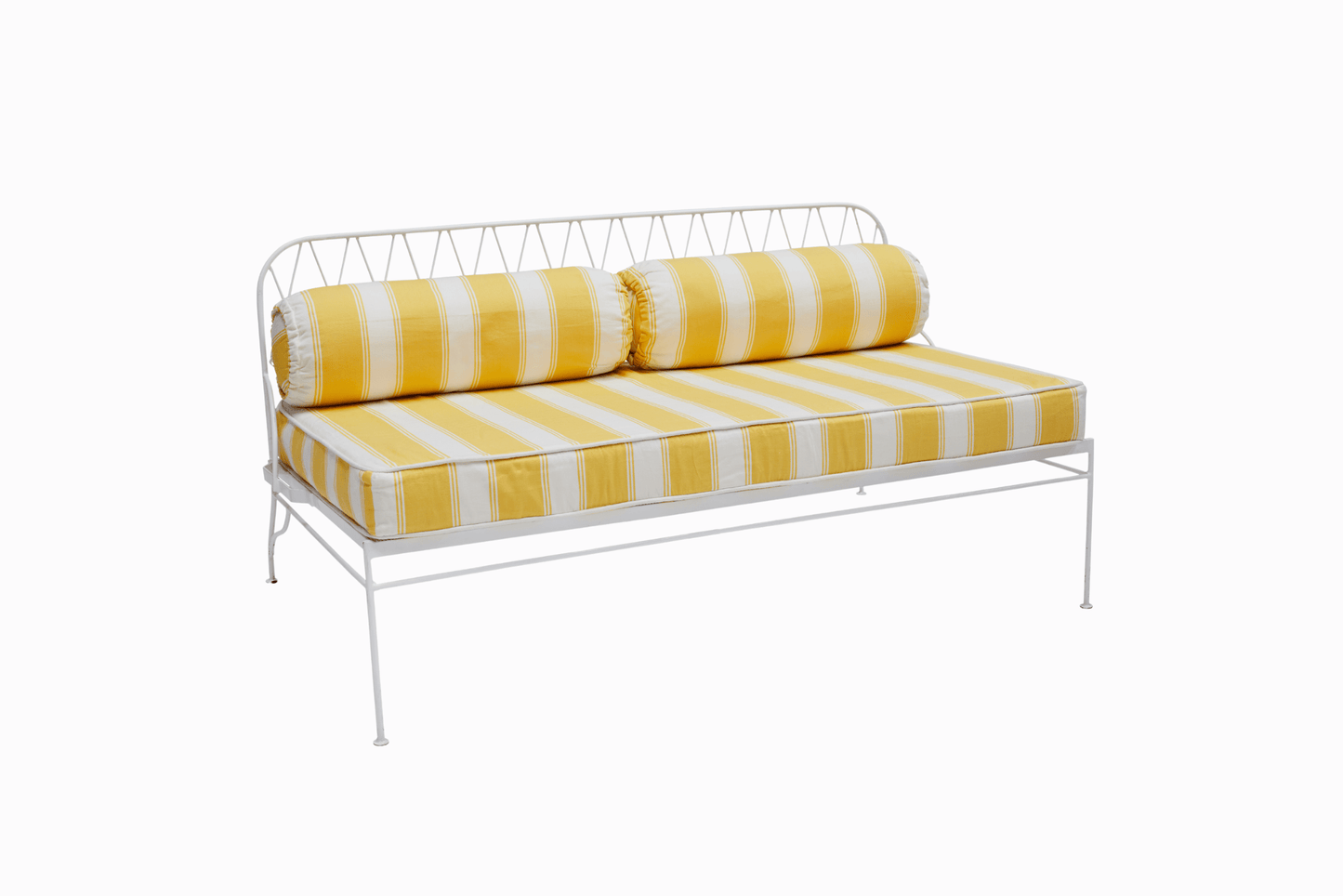 PALM SPRINGS SOFA - WHITE FRAME