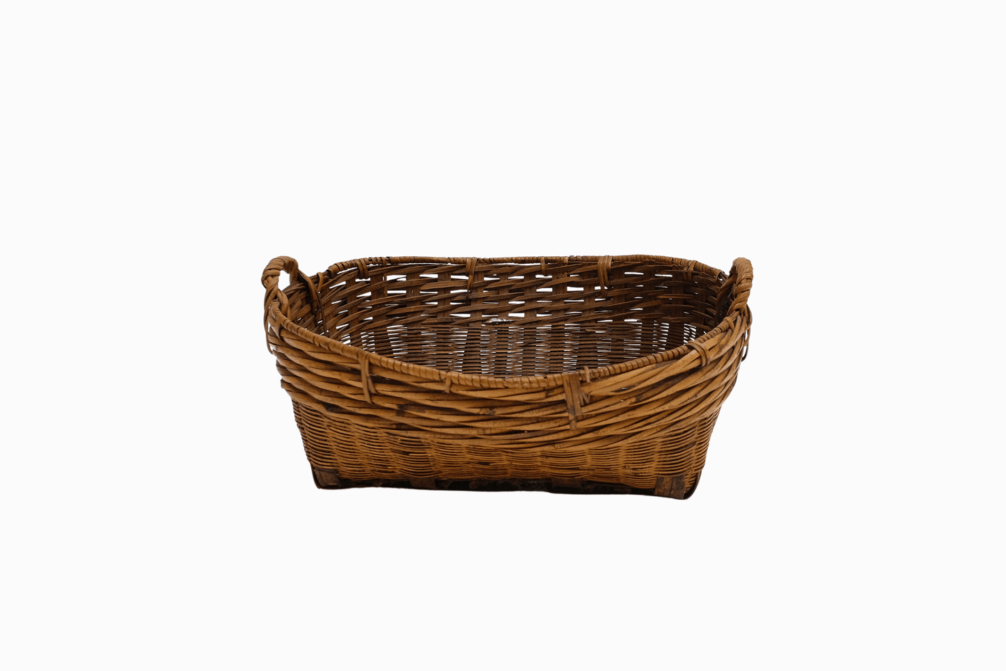 A pair of vintage baskets