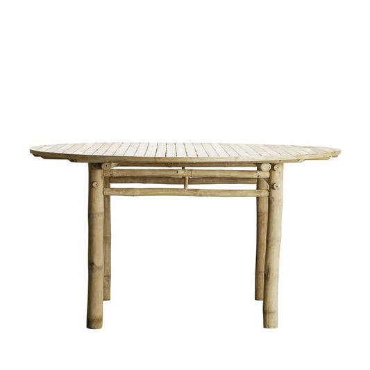 Bamboo Round Dining Table - 2 Sizes