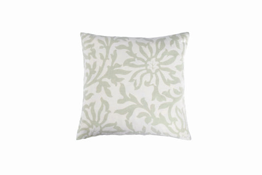 Cojín V&A Collaboration Clematis 30x30cm - Verde salvia