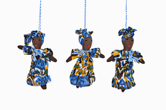 decoración de muñecas africanas