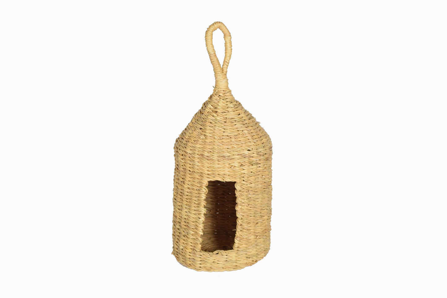 Casita para pájaros de paja africana Ref 3