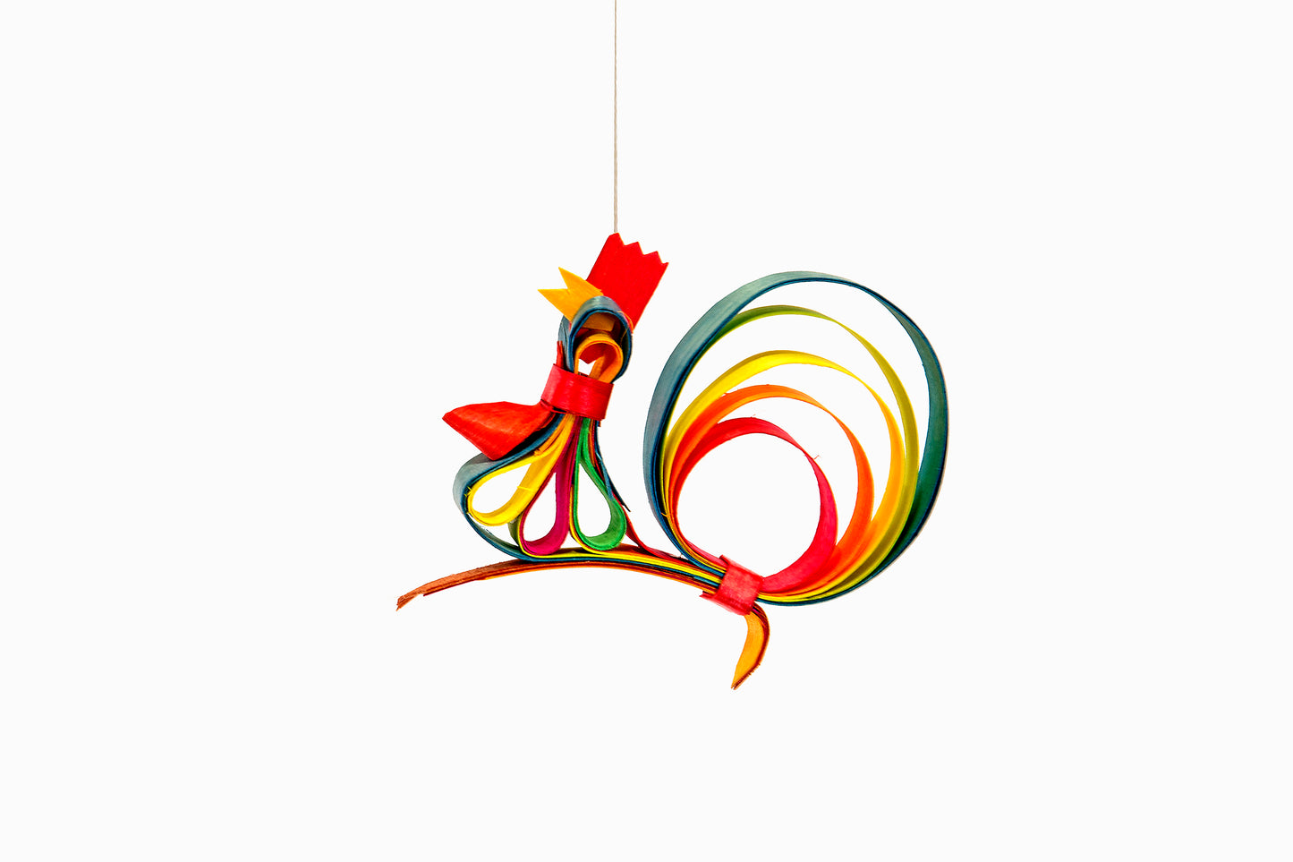 GALLINA DE MADERA DE ASPEN HECHA A MANO
