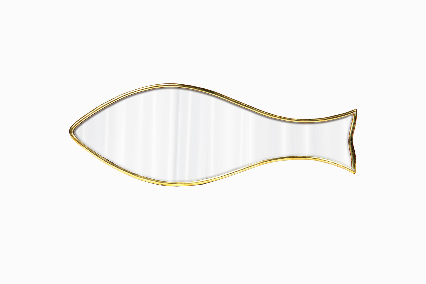 MIROIR POISSON EN LAITON PETIT