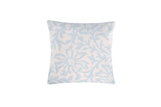 V&A Collaboration Coussin Clematis 30x30cm - Bleu Poudre