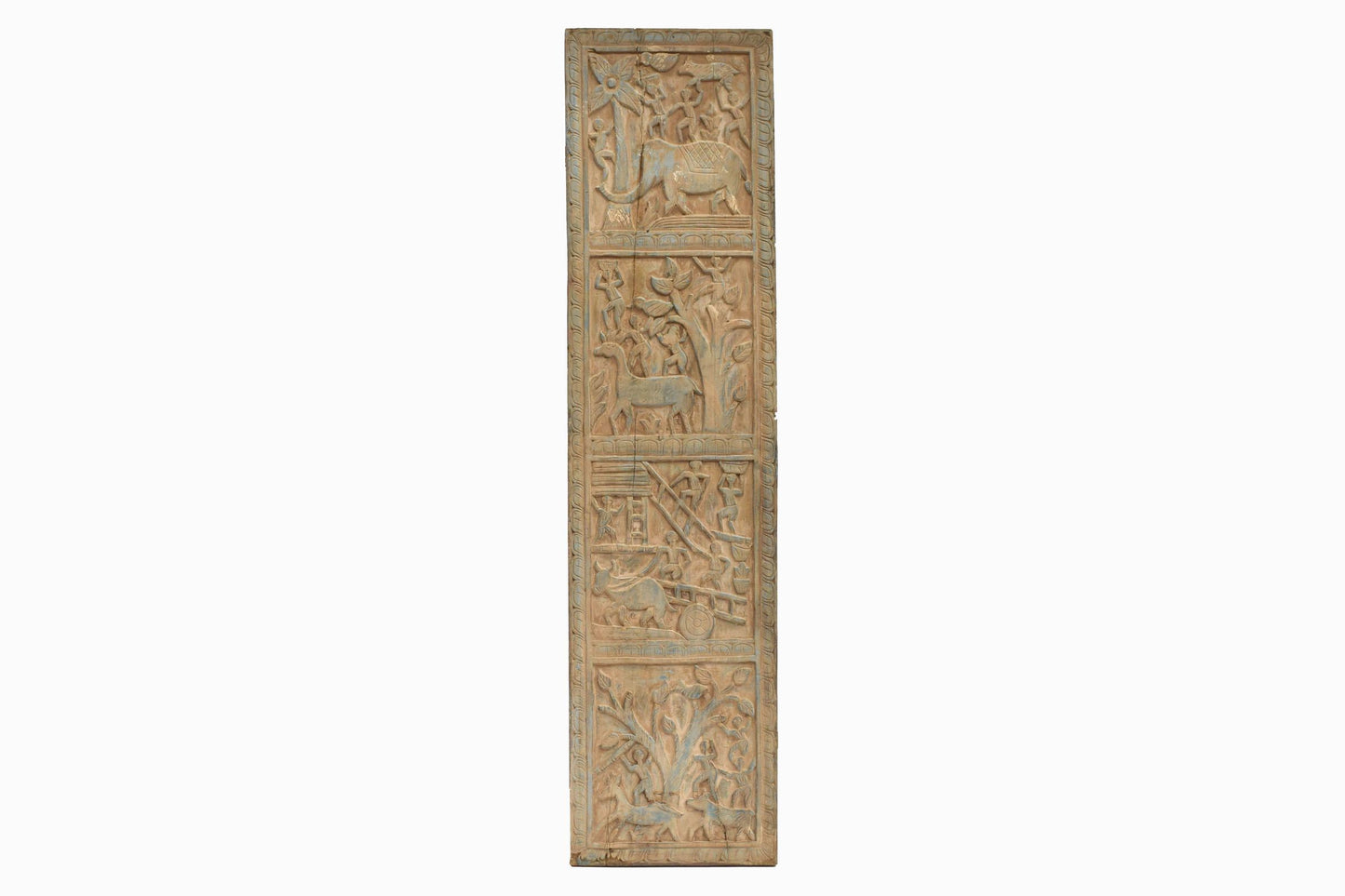 Panel de madera antiguo