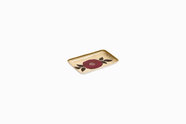 Petit plateau coquelicot