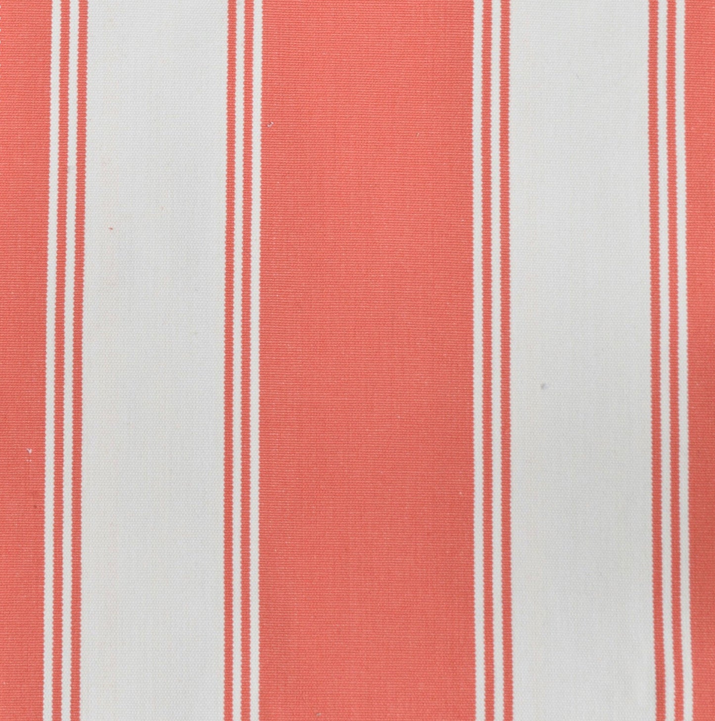 Palm Springs Gunmetal Sofa - Coral & Cream Stripe Cushion