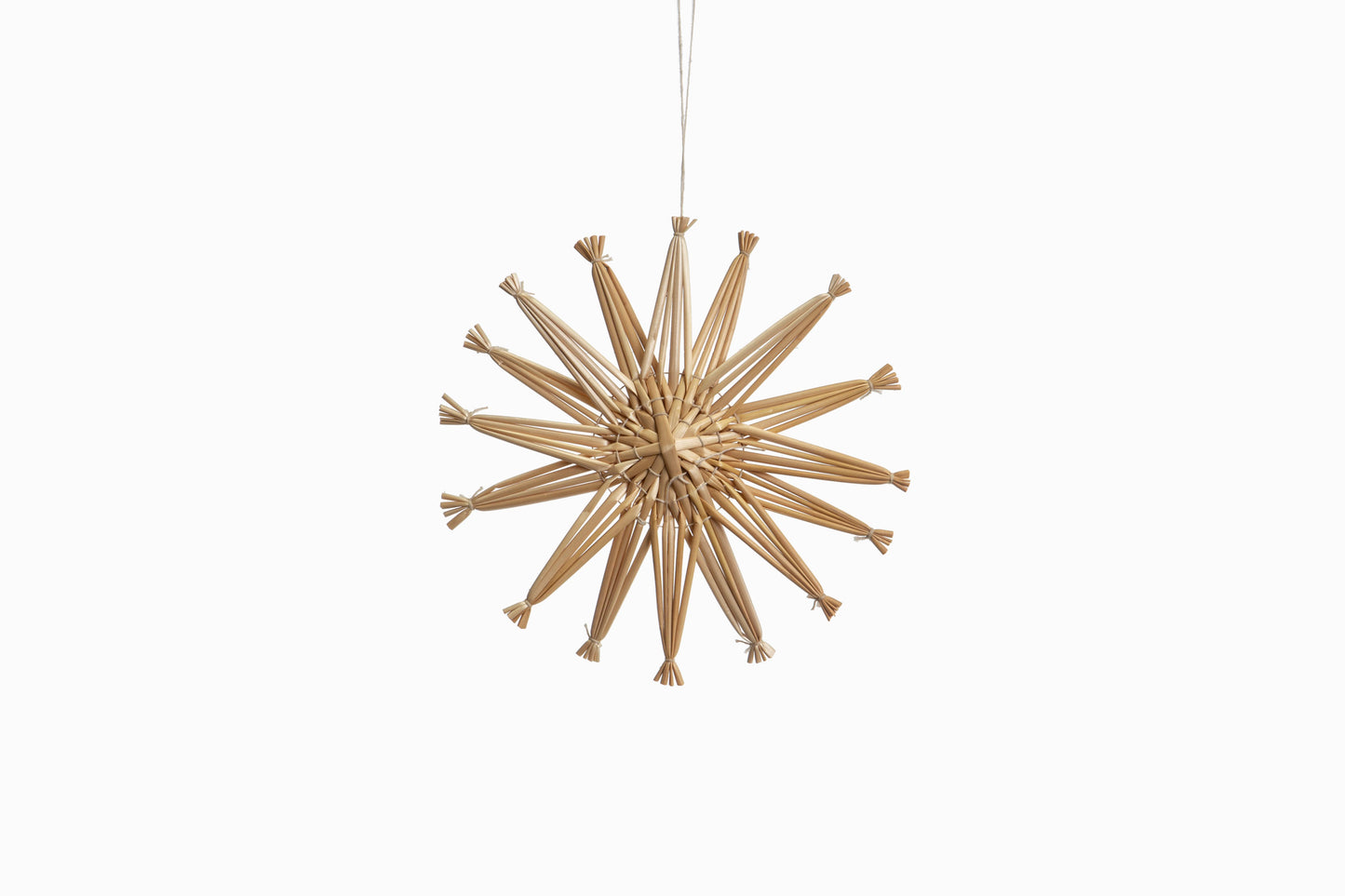 Décorations étoiles en paille allemande 18CM (Pack de 4)