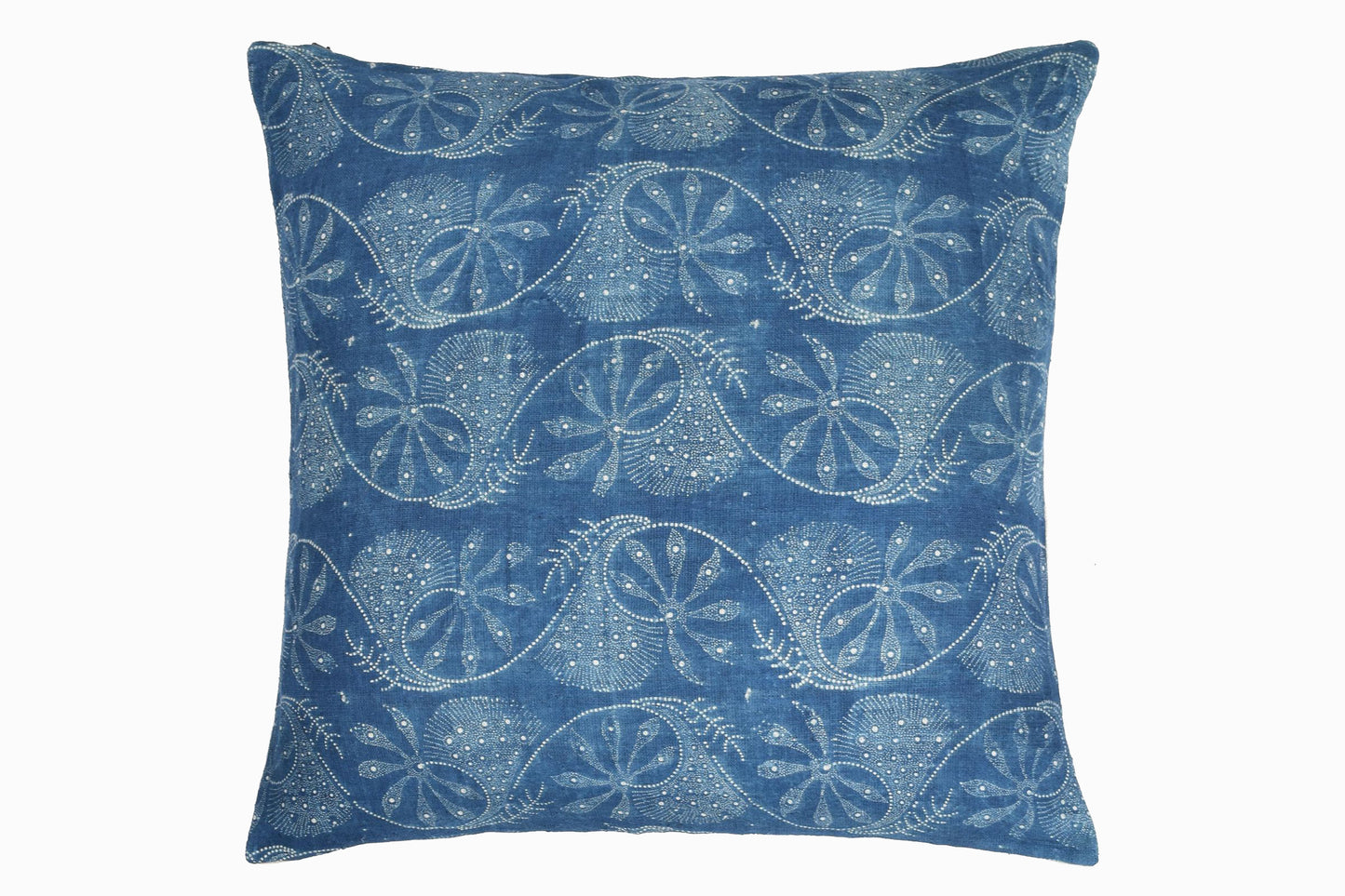 Coussin en tissu Indigo Hongrois