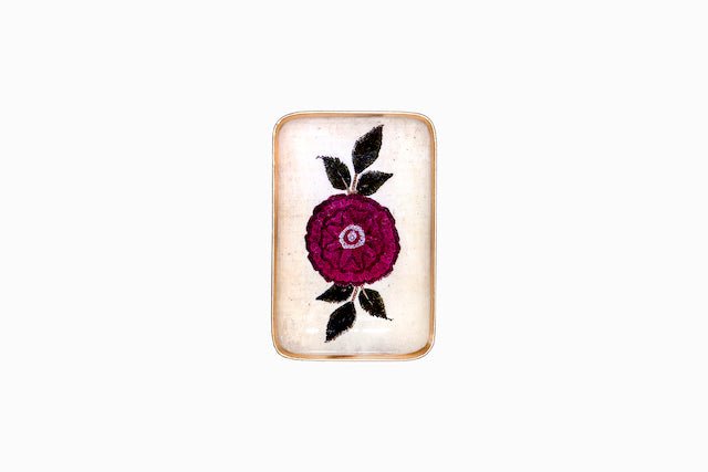 Petit plateau coquelicot