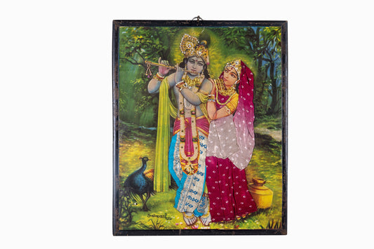 KRISHNA Y RADHA REF PT05 (SE VENDE SIN MARCO)