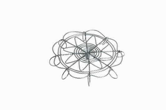 DESSOUS DE PLAT EN FIL MÉTALLIQUE DIAM 20CM