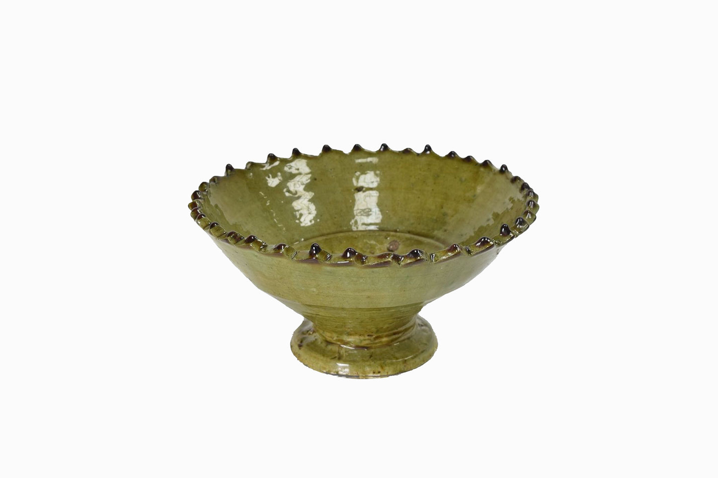 BOWL ZIG ZAG RIM ZAGORA OCRE MEDIANO